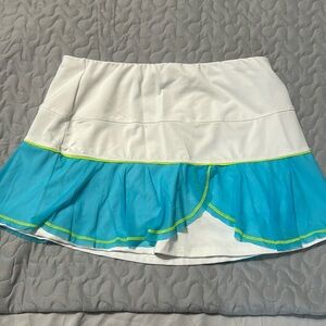 Lucky in love tennis skort